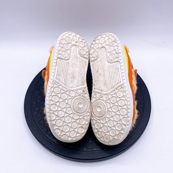 Adidas x Monster Inc. Forum Low C George Sanderson Furry Shoes Size 10k GW0842 - Picture 6 of 9